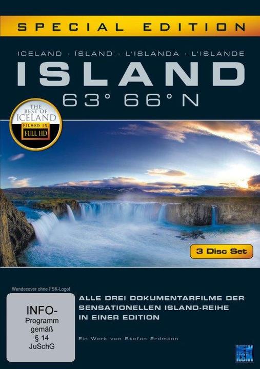 Immagine prodotto Islanda 63° 66° N Edizione speciale (DVD, 2015, Tedesco, Inglese)