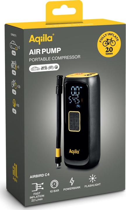 Actual product image Aqiila Airbird C4 (10 bar)