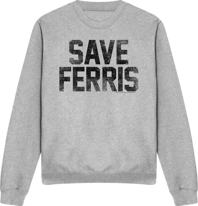 Immagine prodotto Ferris Bueller´s Day Off Ferris Bueller's Day Off Save Ferris Felpa Adulto Unisex (XL)