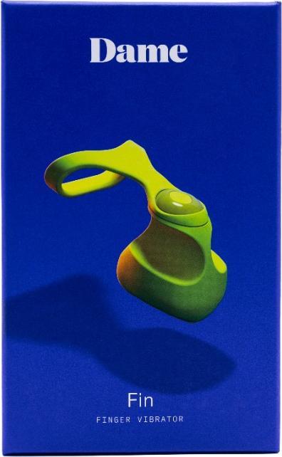 Image du produit Dame Products Vibromasseur Fin Finger Citrus