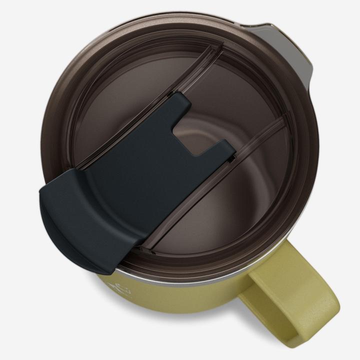 Actual product image Quechua Tasse isolierend Edelstahl Camping Wandern Trekking - 900 0,35 l khaki