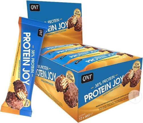 Actual product image QNT Protein Joy Bar 38% (Crispy, Vanilla, 12 pcs., 720 g)