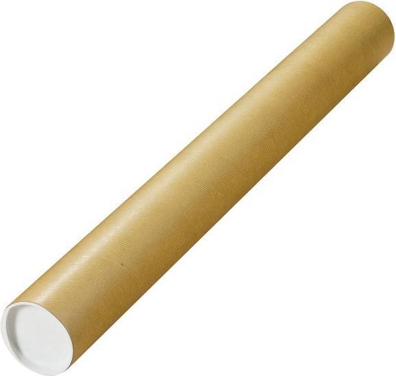 Colompac Tubo di spedizione Dimensioni: 8 x 75 cm (Ø x L) Utilizzo per il formato carta: DIN A1+ (8 x 75 cm, 1 x)
