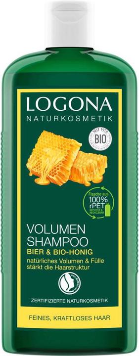 Logona Volumen Bier-Honig (250 ml, Flüssiges Shampoo)