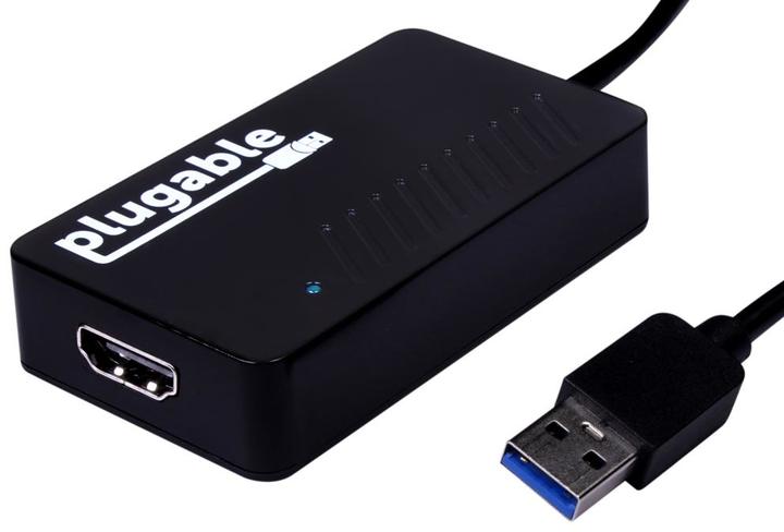 Plugable Adaptateur vidéo USB 3.0 vers HDMI (HDMI, USB-A)