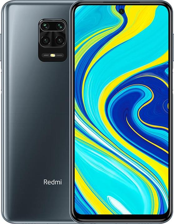 Actual product image Xiaomi Redmi Note 9 Pro (128 GB, Interstellar Grey, 6.67", Dual SIM + SD, 64 Mpx, 4G)