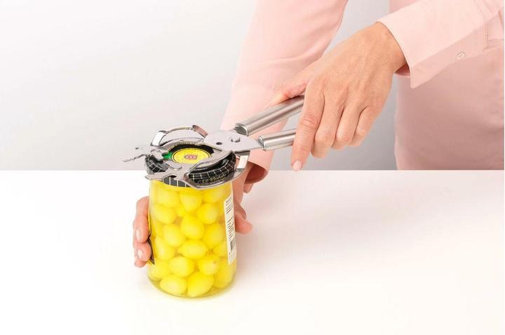 Immagine prodotto Brabantia Apriscatole New Profile Line 25,5 cm in acciaio inox (Cavatappi elettrico)