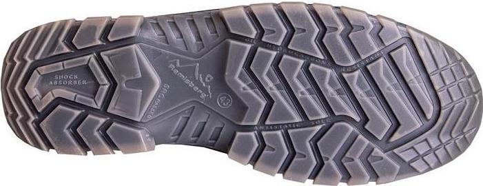 Produktbild Remisberg Sicherheitsstiefel Sherpa Grösse 40 braun/rot S3 EN ISO 20345 Nubukleder (S3, 40)