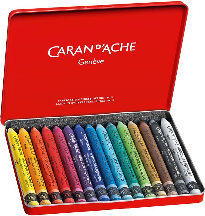 Produktbild Caran d'Ache Neocolor II Aquarelle Metallschachtel (Multicolor, 15 x)