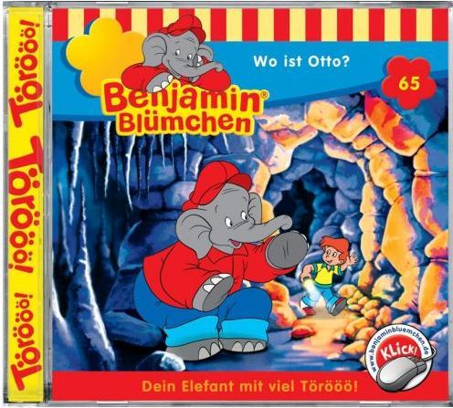 Actual product image WB Warner CD Benjamin Blümchen #65 Where's Otto (Benjamin Blümchen)