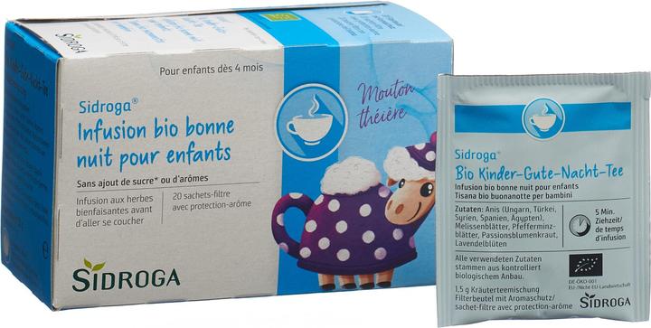 Produktbild Sidroga Kinder-Gute-Nacht-Tee (20 g)