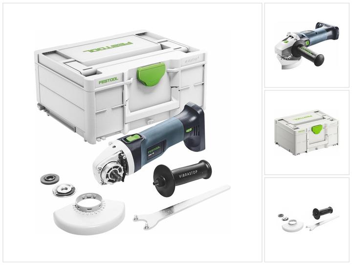 Productafbeelding Festool Snoerloze haakse slijpmachine AGC 18-125 EB-Basic (125 mm)