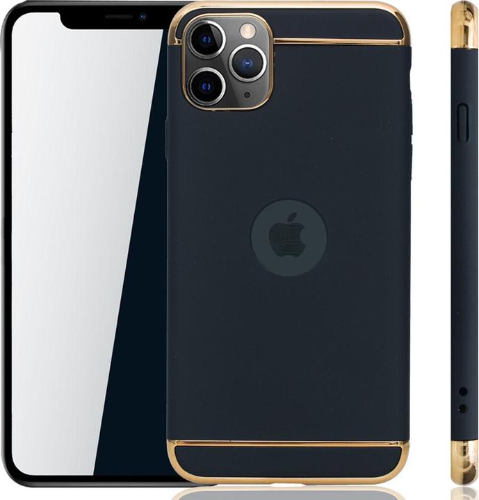 König Design Apple iPhone 11 Pro Hülle Case Handy Cover Schutz Tasche Schutzhülle Schwarz (Apple iPhone 11 Pro)