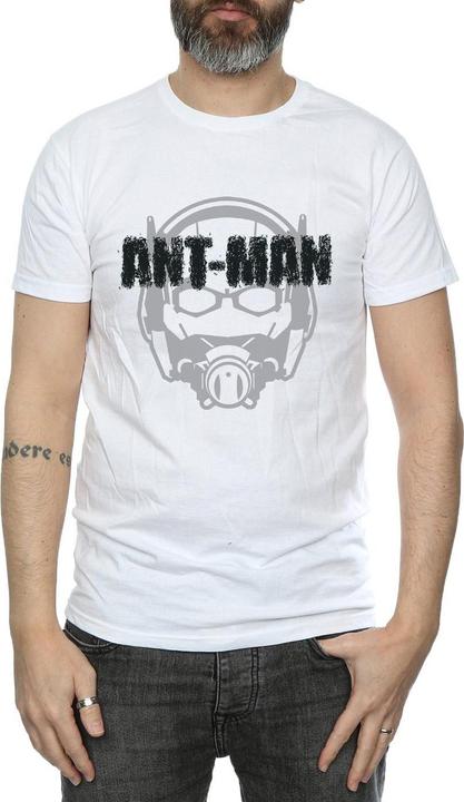 Actual product image Mens Ant-Man Helmet Fade T-Shirt (S)