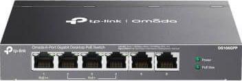 TP-Link Omada 6-Port Gigabit Desktop Switch With 3-Port Poe And 1-Po (6 Ports)