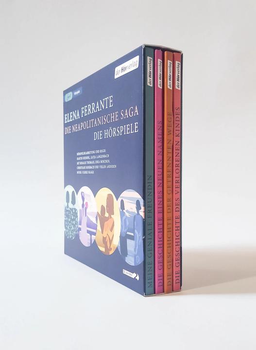 Immagine prodotto La saga napoletana (Elena Ferrante, Enea Boschen, Ulrike Haage, Martin Heindel, Disco Hanna, Katja Langenbach, Christiane Rossbach, Rosalie Thomass, Tedesco)