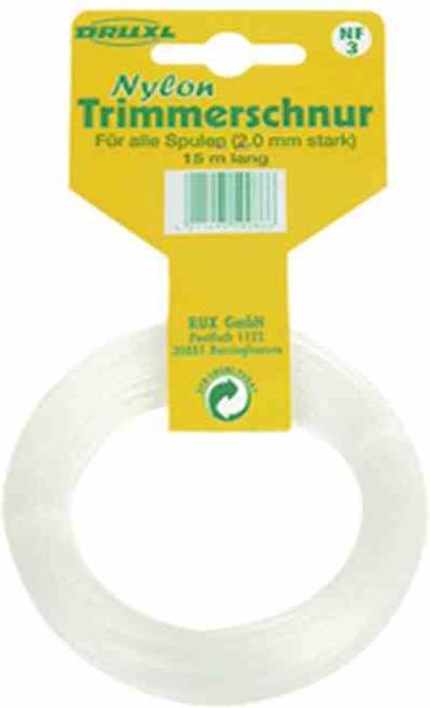 Produktbild Westfalia Polyamidfaden (Nylon), rund, 2,0 mm/ 15 m (Trimmerfaden + Fadenspule)