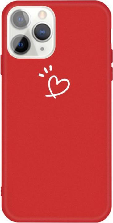 Image du produit Ueli Express iPhone 11 Pro Coque fine en caoutchouc TPU coeur rouge (Apple iPhone 11 Pro)