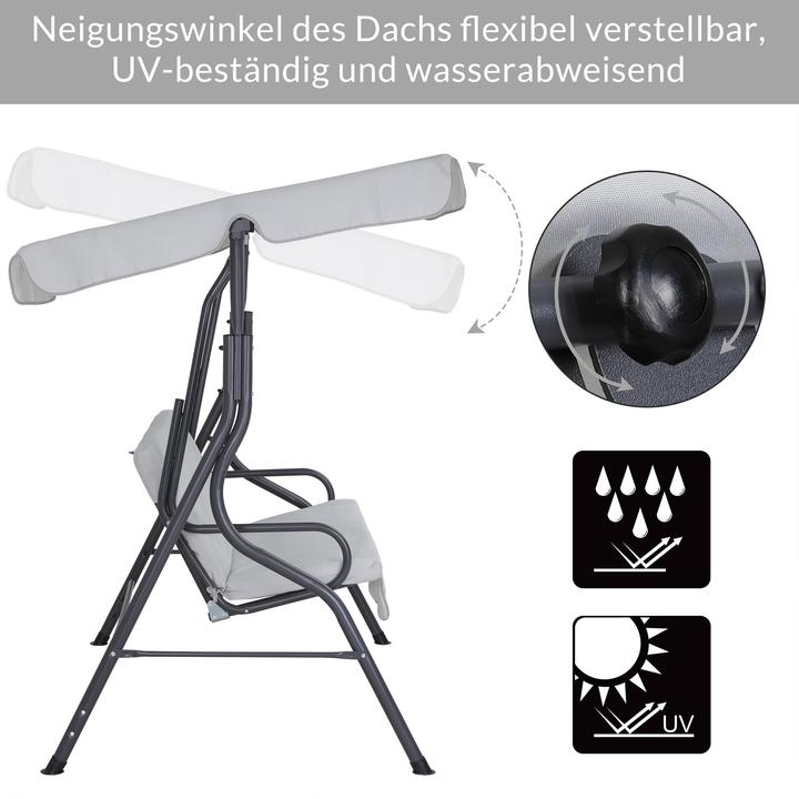 Image du produit Casaria Balançoire de jardin