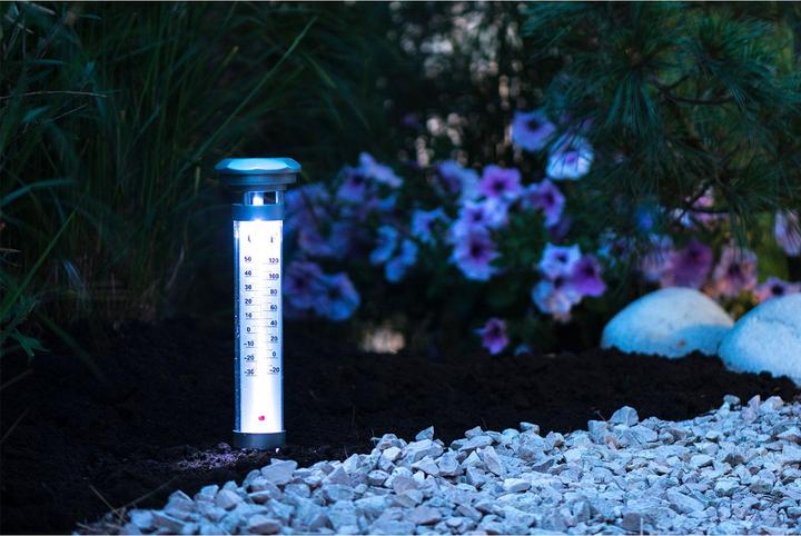 Produktbild Grundig Solar LED Lampe mit Thermometer