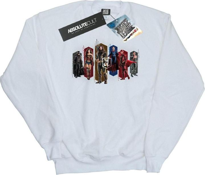 Produktbild Justice League Movie Team Hexagons Sweatshirt (S)