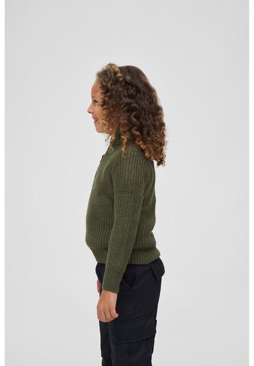 Actual product image Brandit Kids Navy Troyer Sweater - 16227 (146)
