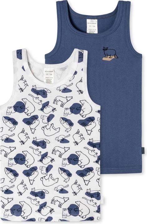 Actual product image Schiesser 2Pack Boys Shirts (92)