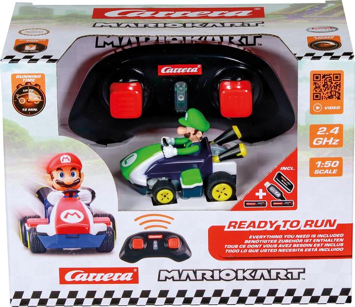 Produktbild Carrera Nintendo Luigi Mini 1:50 RC