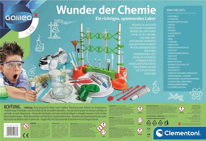 Actual product image Clementoni Wonders of chemistry