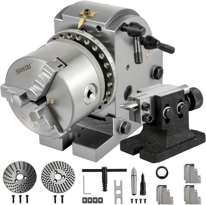 Frantools Teilapparat Rundtisch 100MM BS0 für Fräsmaschine