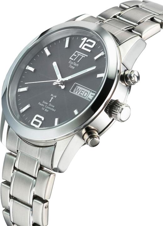 Produktbild ETT EGS-11247-22M Solar Drive Funkuhr Gobi Herrenuhr 40mm 10ATM (Analoguhr, Funkuhr, 40 mm)