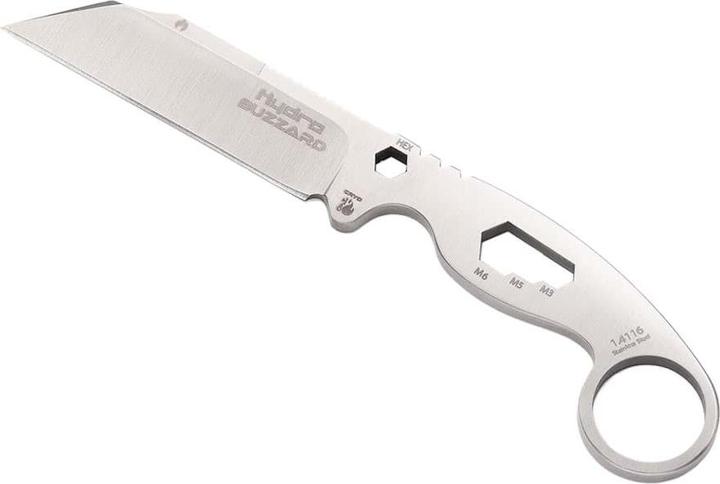 Image du produit Hydra Knives Buzzard White Hawk Brown Sheath (8 cm)