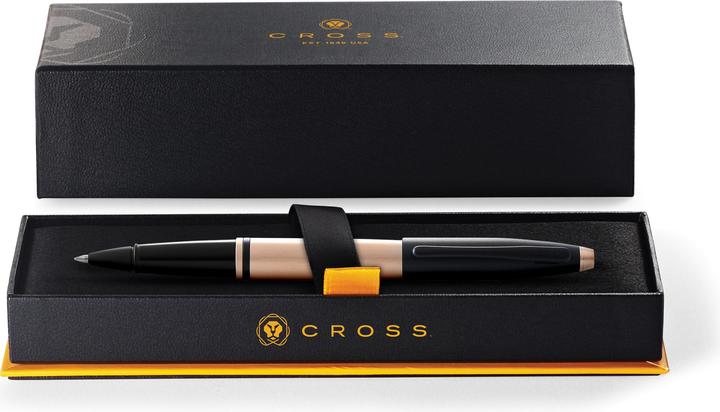 Produktbild Cross Rollerball Calais Rosegold/Schwarz (Schwarz, Rosegold)
