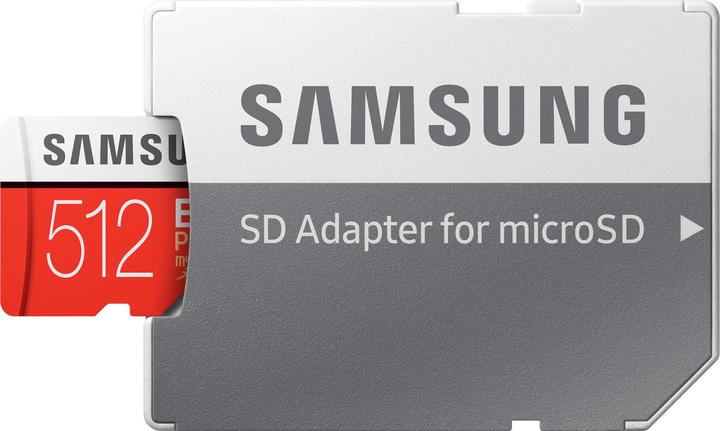 Image du produit Samsung Evo+ (512 Go, microSDXC, U3, UHS-I)