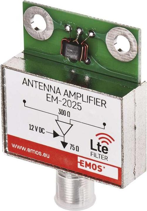 Image du produit Emos Préamplificateur d'antenne 25dB VHF/UHF (Amplificateur)
