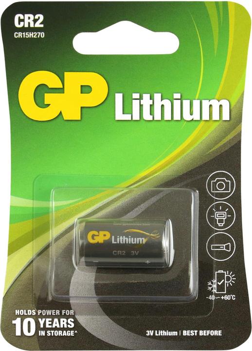 Actual product image GP Batteries Batteries (1 pcs., CR2, 750 mAh)