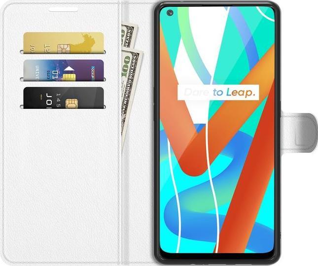 Produktbild MU Classic Litchi Leder Bookcover Series (Realme 8 5G)