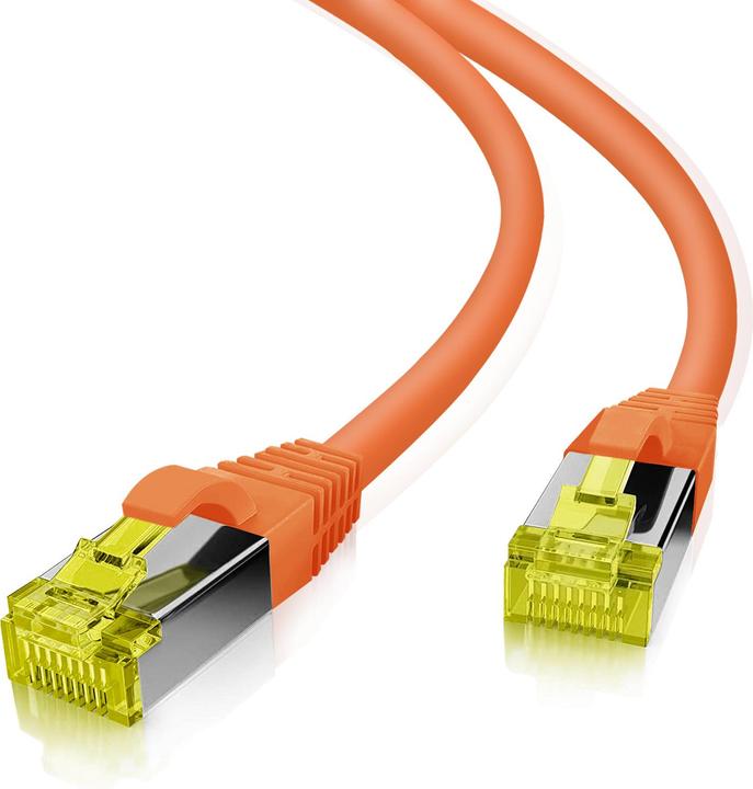 Actual product image Helos Herweck patch cable (S/FTP, CAT6a, 15 m)