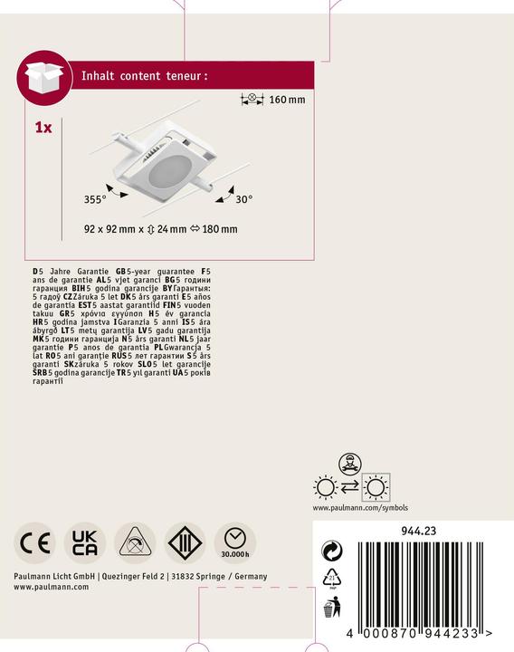 Produktbild Paulmann Wire System MacLED (450 lm)