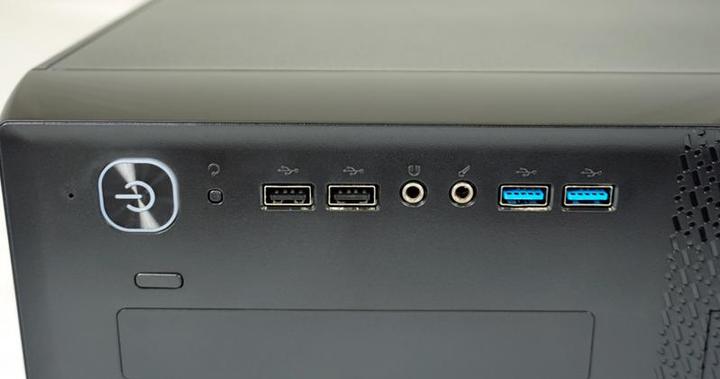 Produktbild LC-Power Gehäuse Micro-ATX 1405MB-400TFX bl. USB3.2/Audio,inkl.TFX-Netzteil (mATX, Mini-ITX)