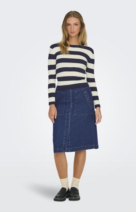 Actual product image JdY Ribbed round neck jumper knitted jumper (M)