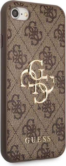 Produktbild Guess GUHCI84GMGBR iPhone 7/8/SE 2020/2022 brązowy/brown hardcase 4G Big Metal Logo (Apple iPhone 7, Apple iPhone SE (2nd Gen), Apple iPhone SE (3rd Gen))