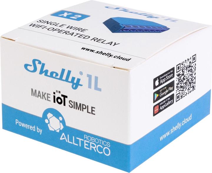 Actual product image Shelly WLAN switch actuator 1L WiFi relay (Switch actuator)