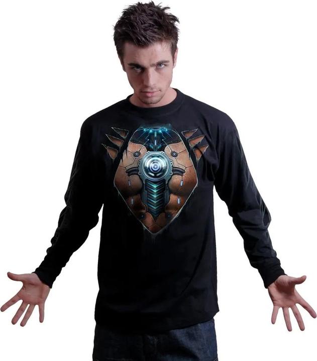 Immagine prodotto Spiral Maglietta a maniche lunghe Cyber Skin unisex per adulti (XXL)