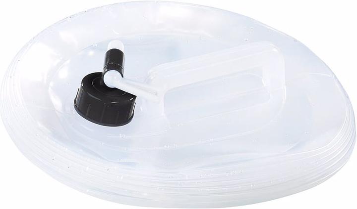 Image du produit Semptec Bidon d'eau pliable avec robinet, 10 l, rond, alimentaire