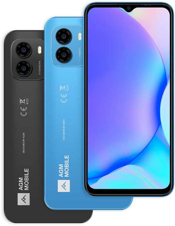 Actual product image AGM NOTE N1 8/128GB VIVID BLUE (128 GB, Blue, 6.52", Dual SIM, 50 Mpx)