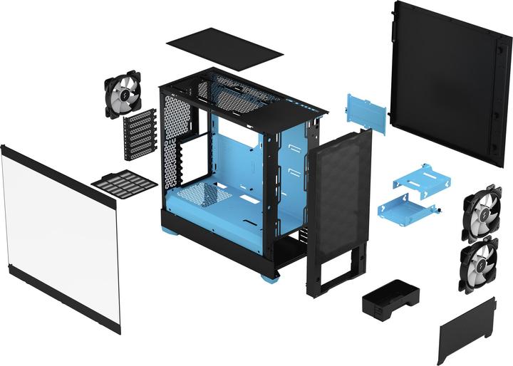 Image du produit Fractal Pop Air RGB TG (mATX, Mini-ITX, ATX)