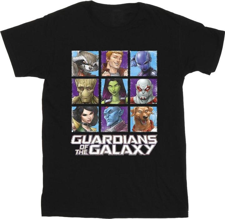 Produktbild Guardians of the Galaxy Character Squares TShirt (L)