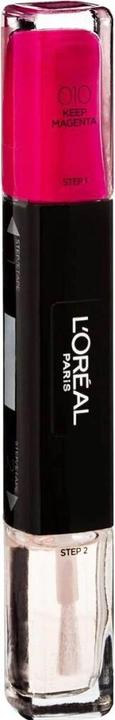Immagine prodotto L'Oréal Paris Vernis à Ongles Infaillible Gel No.10 (Mantieni il colore magenta, Smalto per unghie effetto gel)