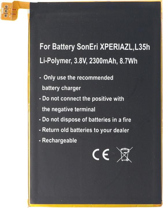 Immagine prodotto AccuCell Batteria Sony Ericsson XPERIA ZL, L35h